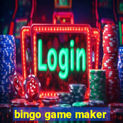 bingo game maker