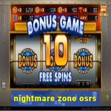 nightmare zone osrs