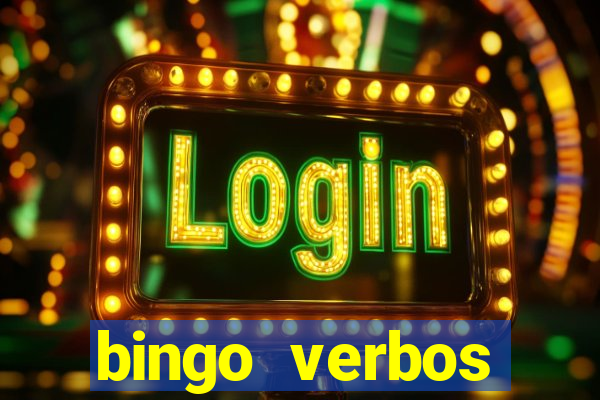 bingo verbos irregulares ingles