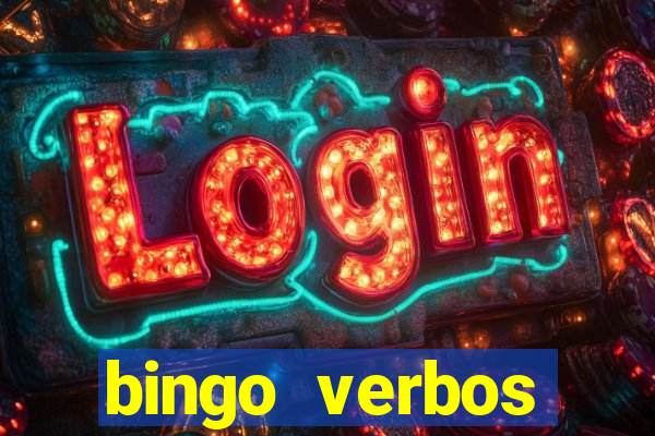 bingo verbos irregulares ingles