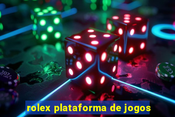 rolex plataforma de jogos