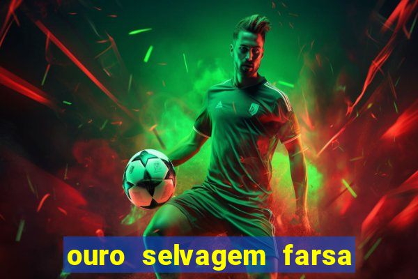 ouro selvagem farsa ouro selvagem o que aconteceu