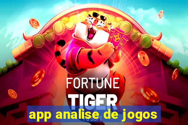 app analise de jogos