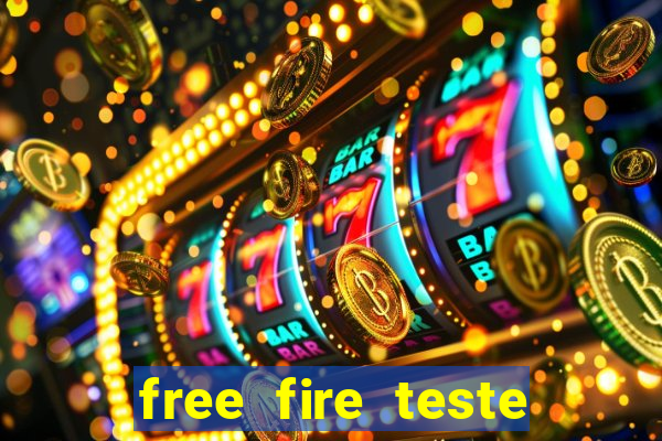 free fire teste grátis jogar