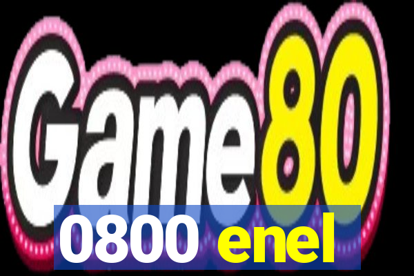 0800 enel