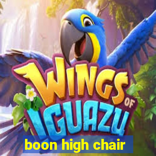 boon high chair