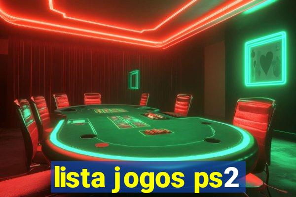 lista jogos ps2