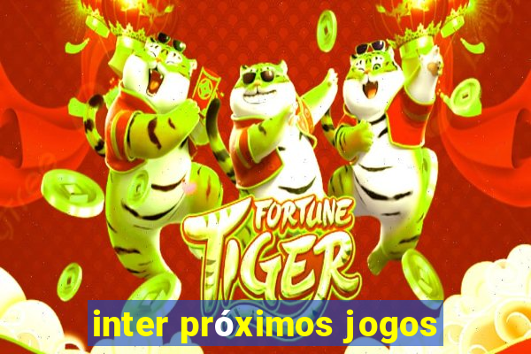 inter próximos jogos