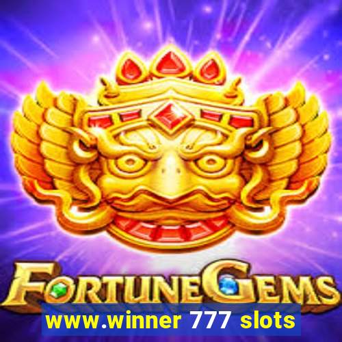 www.winner 777 slots