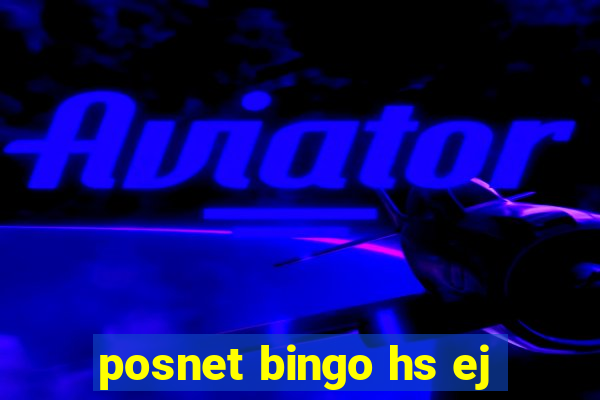 posnet bingo hs ej