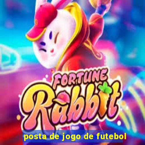 posta de jogo de futebol