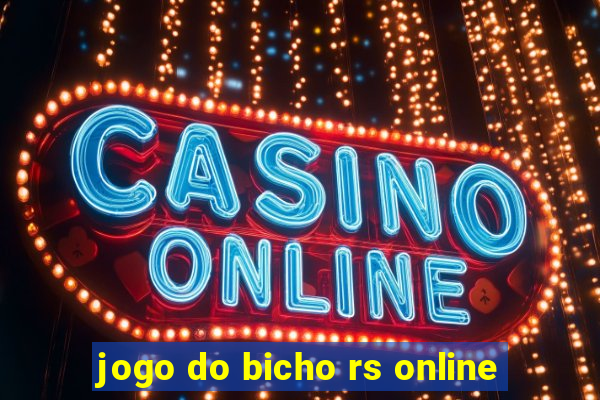 jogo do bicho rs online