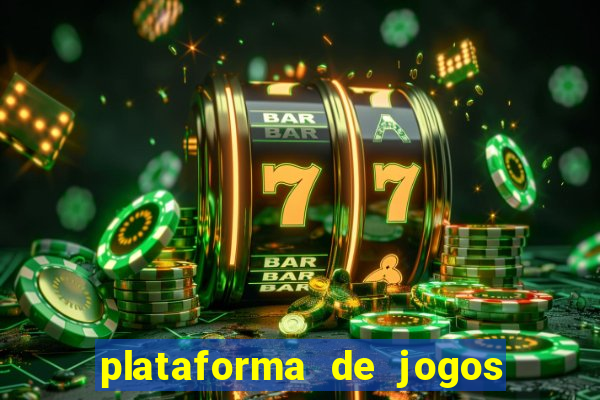 plataforma de jogos que deposite 1 real