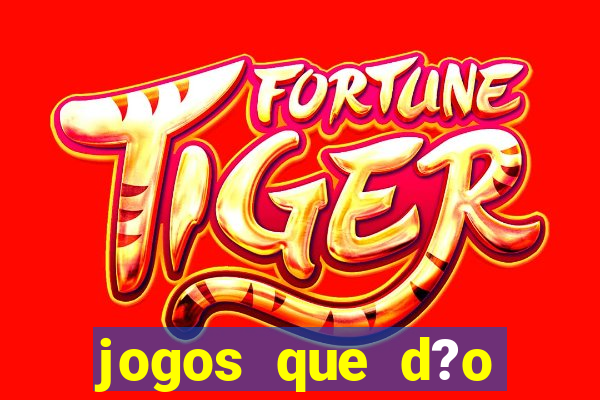 jogos que d?o dinheiro na internet