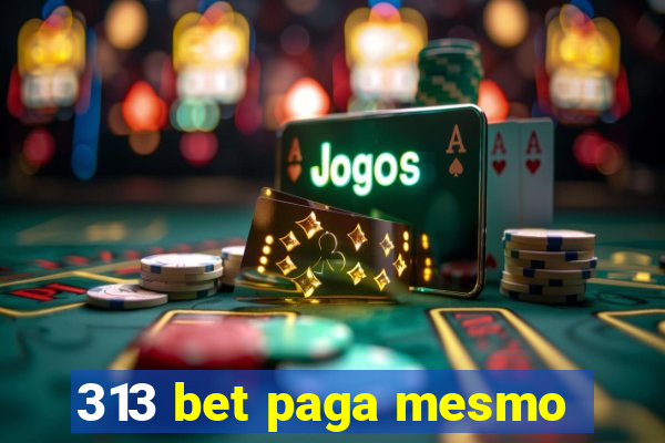 313 bet paga mesmo