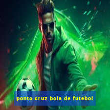 ponto cruz bola de futebol