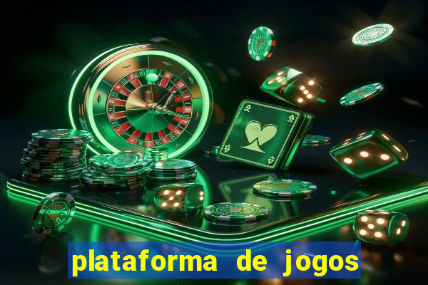 plataforma de jogos de aposta nova