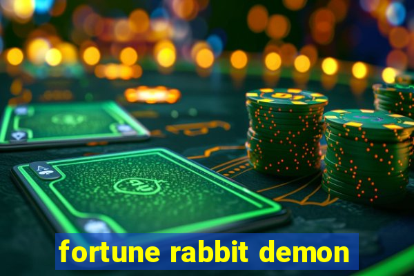 fortune rabbit demon