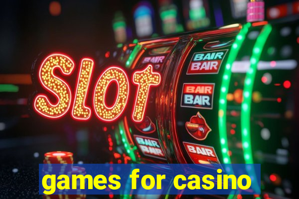 games for casino