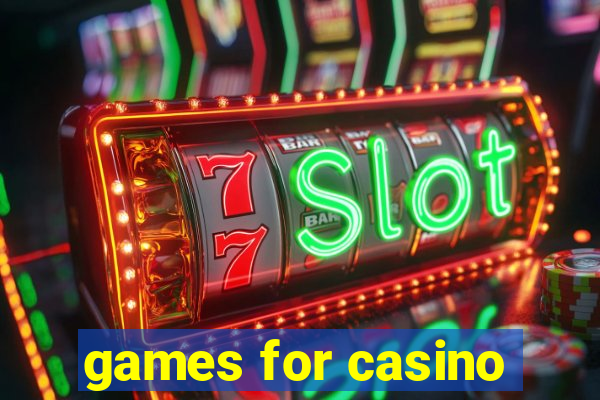 games for casino