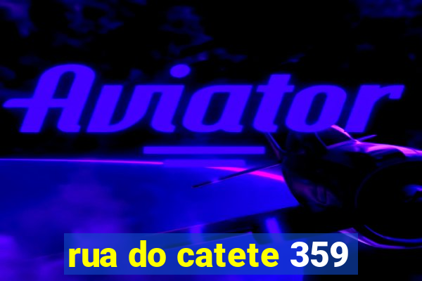 rua do catete 359