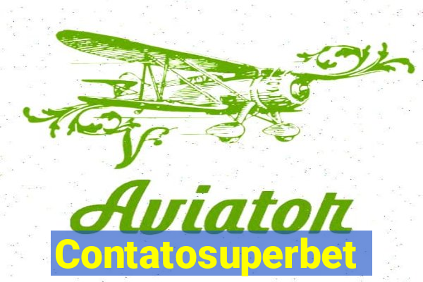 Contatosuperbet