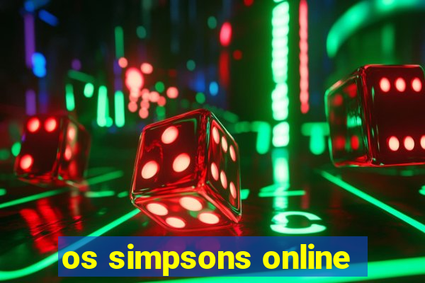 os simpsons online