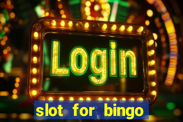 slot for bingo penghasil saldo dana