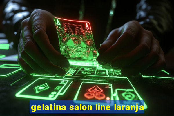 gelatina salon line laranja