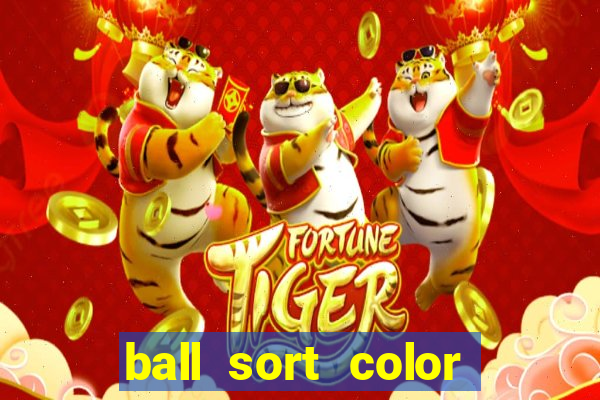 ball sort color water puzzle