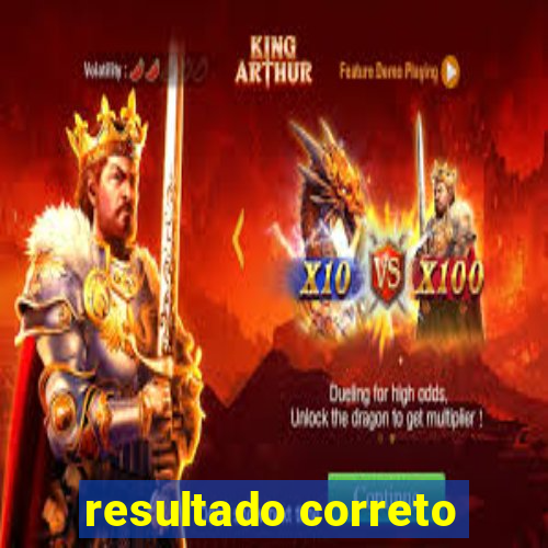 resultado correto