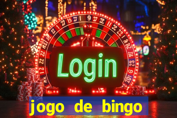 jogo de bingo valendo dinheiro