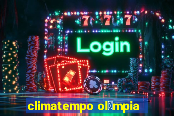 climatempo ol铆mpia