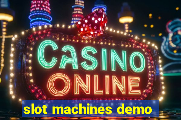 slot machines demo