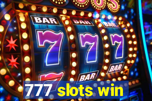 777 slots win