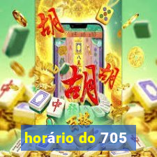 horário do 705