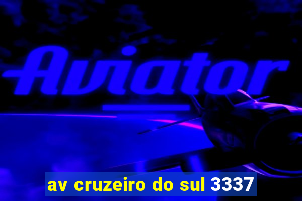 av cruzeiro do sul 3337