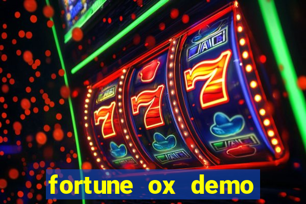 fortune ox demo gr谩tis tigre