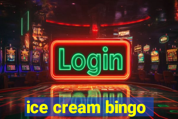 ice cream bingo