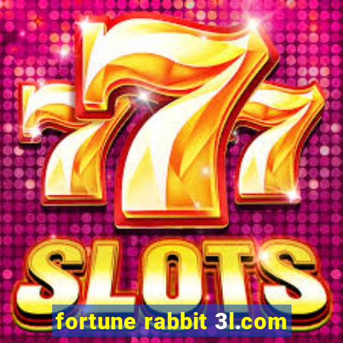 fortune rabbit 3l.com