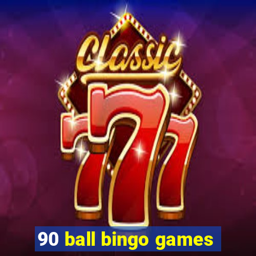 90 ball bingo games