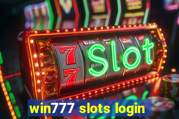 win777 slots login