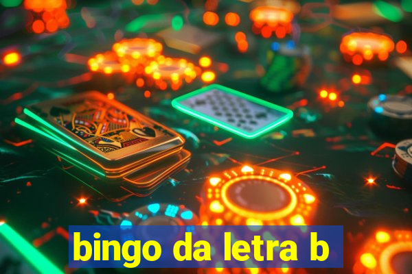 bingo da letra b