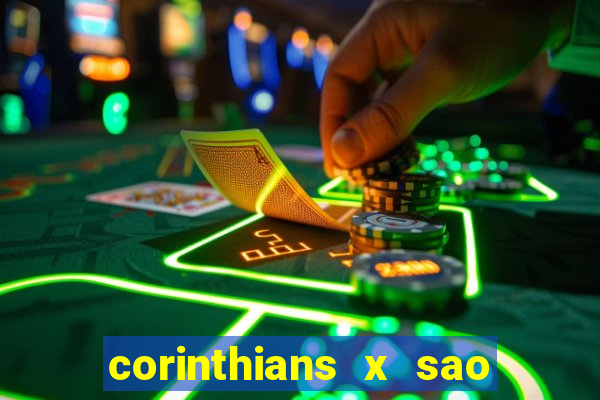 corinthians x sao paulo palpite