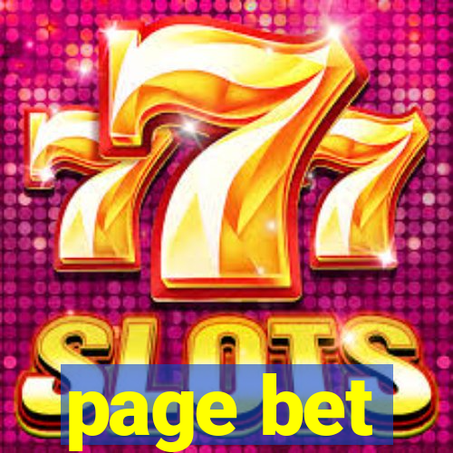 page bet