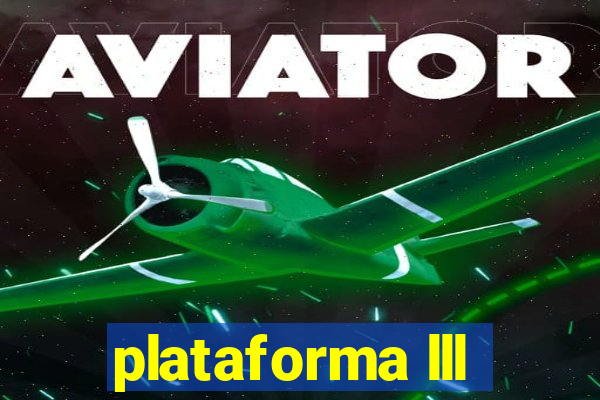 plataforma lll