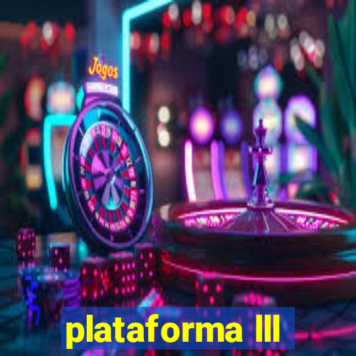 plataforma lll