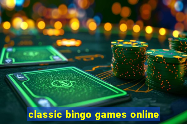 classic bingo games online