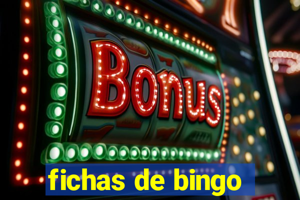 fichas de bingo