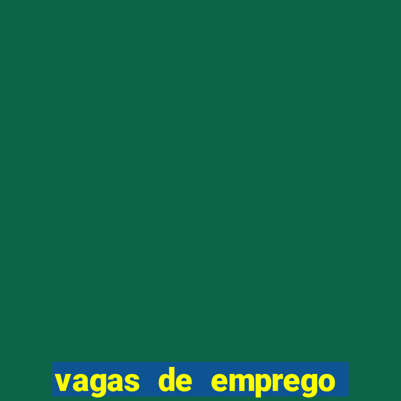 vagas de emprego no pat de piquete